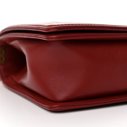 Chanel Lambskin Quilted New Medium Boy Flap Red 9 of 11