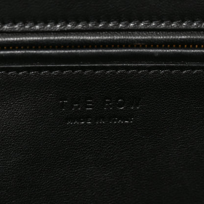 The Row Saddle Calfskin Sienna Shoulder Bag Black 6 of 9