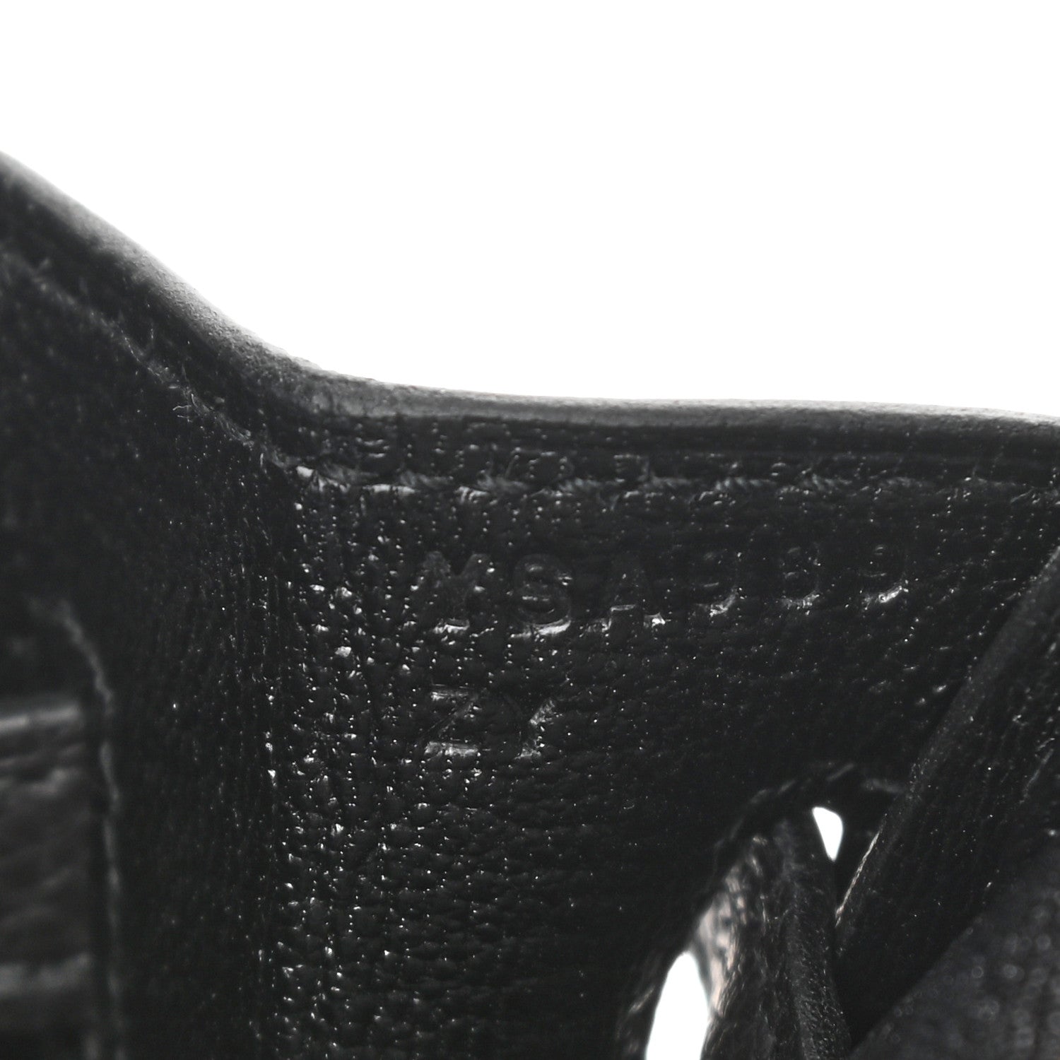 Hermes Togo Birkin 25 Black 7 of 11