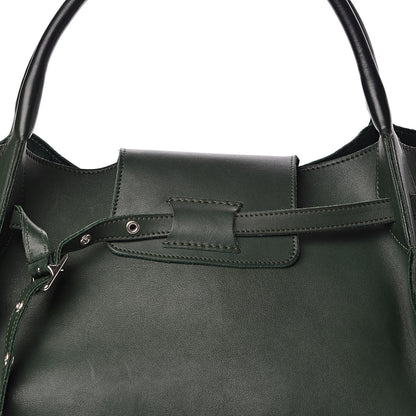 Celine Smooth Calfskin Medium Big Bag Dark Green 15 of 15