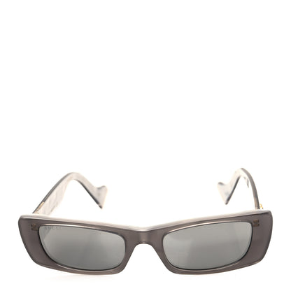 Gucci Acetate Rectangular GG0516S Sunglasses Grey Gold 2 of 7