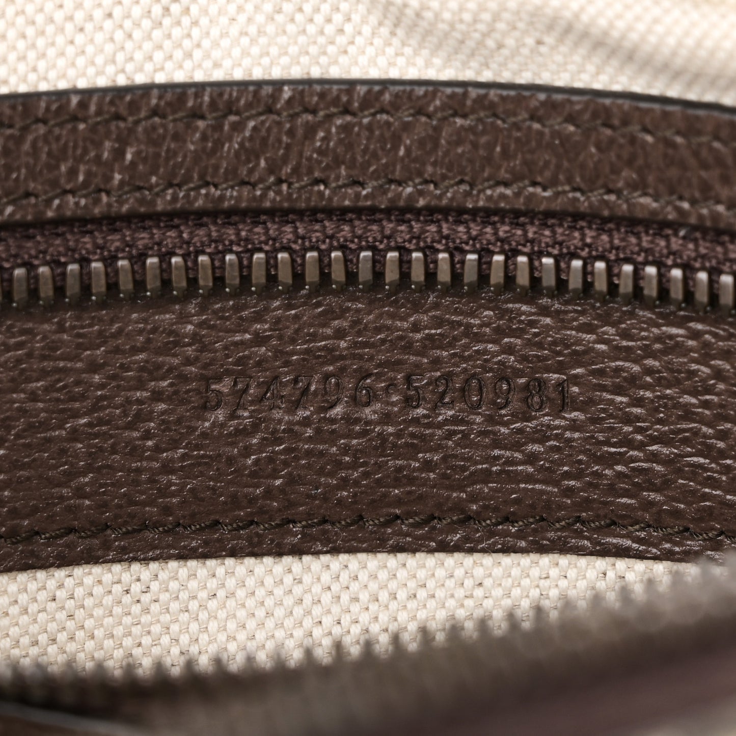 Soft GG Supreme Monogram Medium Ophidia Belt Bag Dark Brown