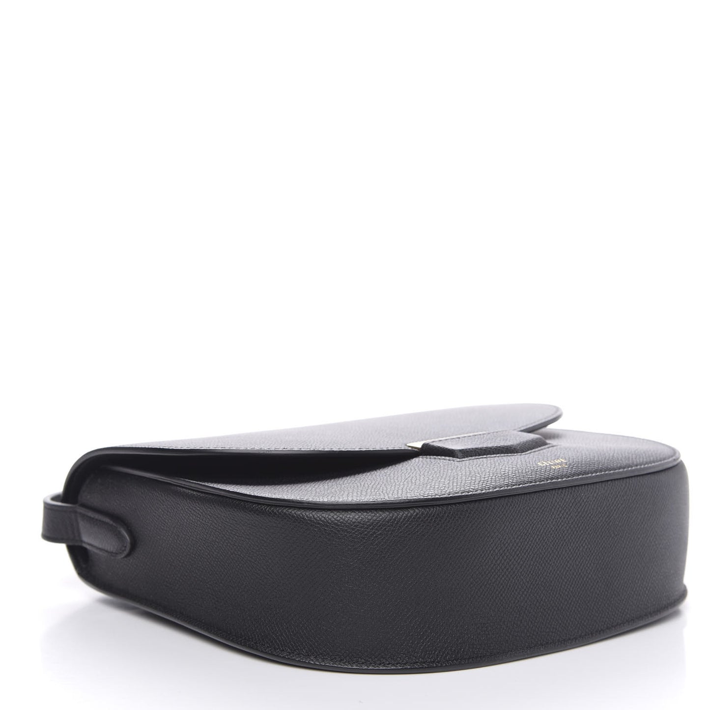 Grained Calfskin Small Trotteur Black