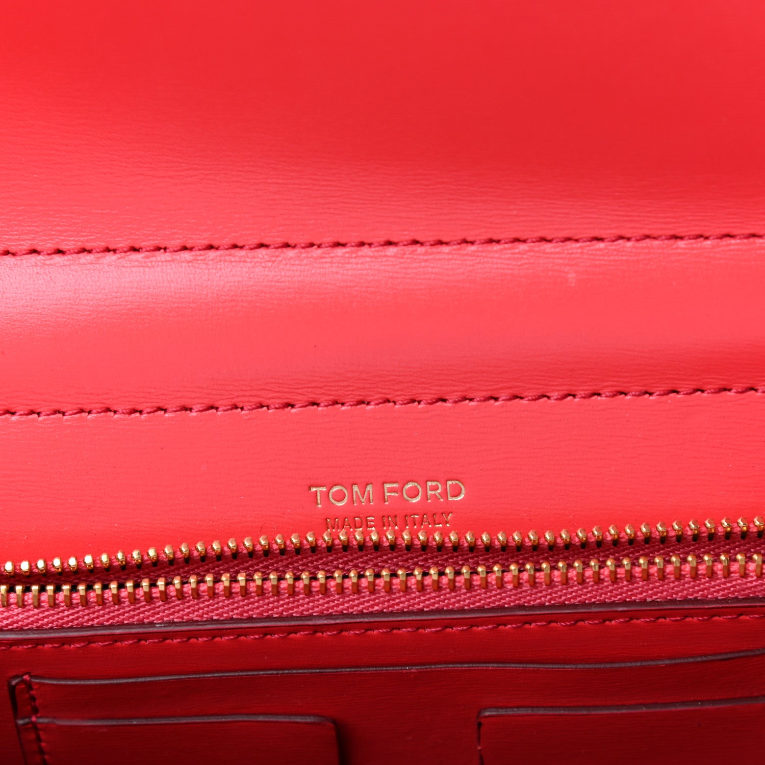 Tom Ford Calfskin Icon Crossbody Bag Coq de Roche 6 of 9