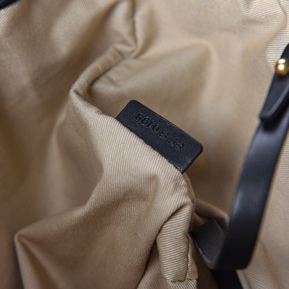 Givenchy Rubber Effect Canvas Quilted Duo Shopper Tote Black 7 of 15