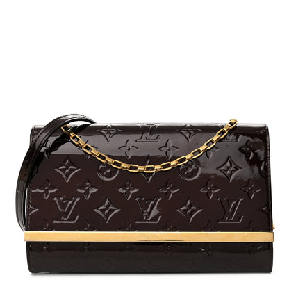 Louis Vuitton Vernis Ana Clutch Amarante 1 of 9