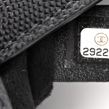 Chanel Caviar Medium Studded Deauville Tote Black 7 of 10