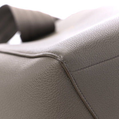 Celine Soft Grained Calfskin Sangle Bucket Bag Taupe 7 of 16