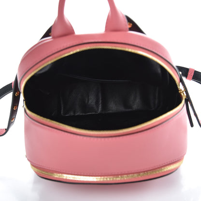 MCM Calfskin Mini Duchess Polke Studs Backpack Pink 5 of 10