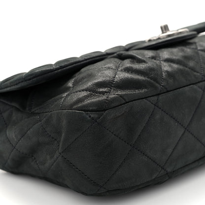 Chanel Iridescent Calfskin Large Chic Quilt Flap Black 9 of 11