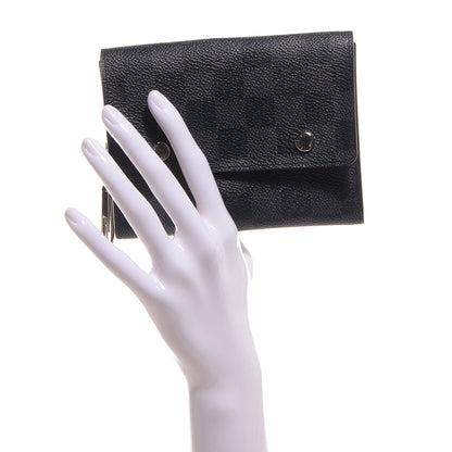 Louis Vuitton Damier Graphite Compact Modulable Wallet 2 of 9