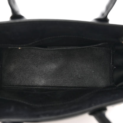 Saint Laurent Calfskin Crystal Embellished Nano Sac de Jour Black 6 of 10