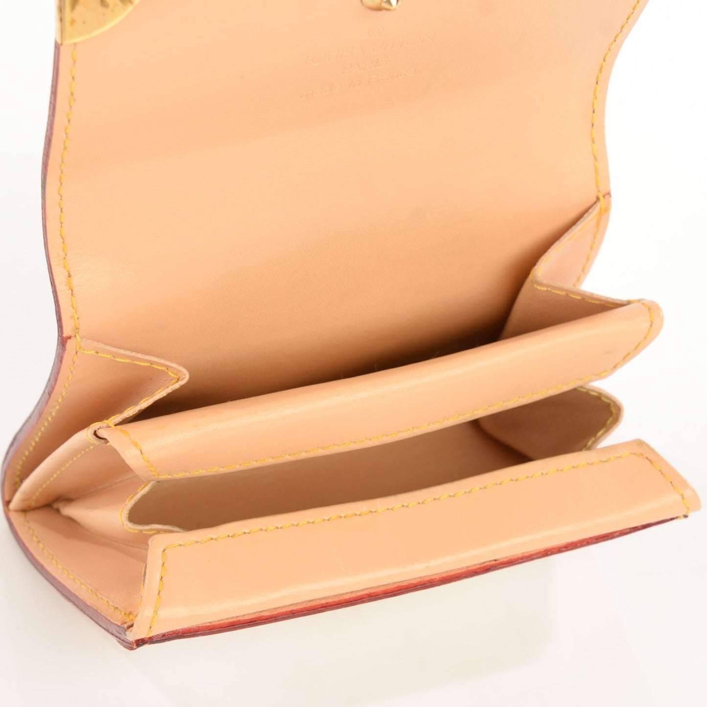 Monogram Multicolor Porte-Monnaie Plat Coin Purse White