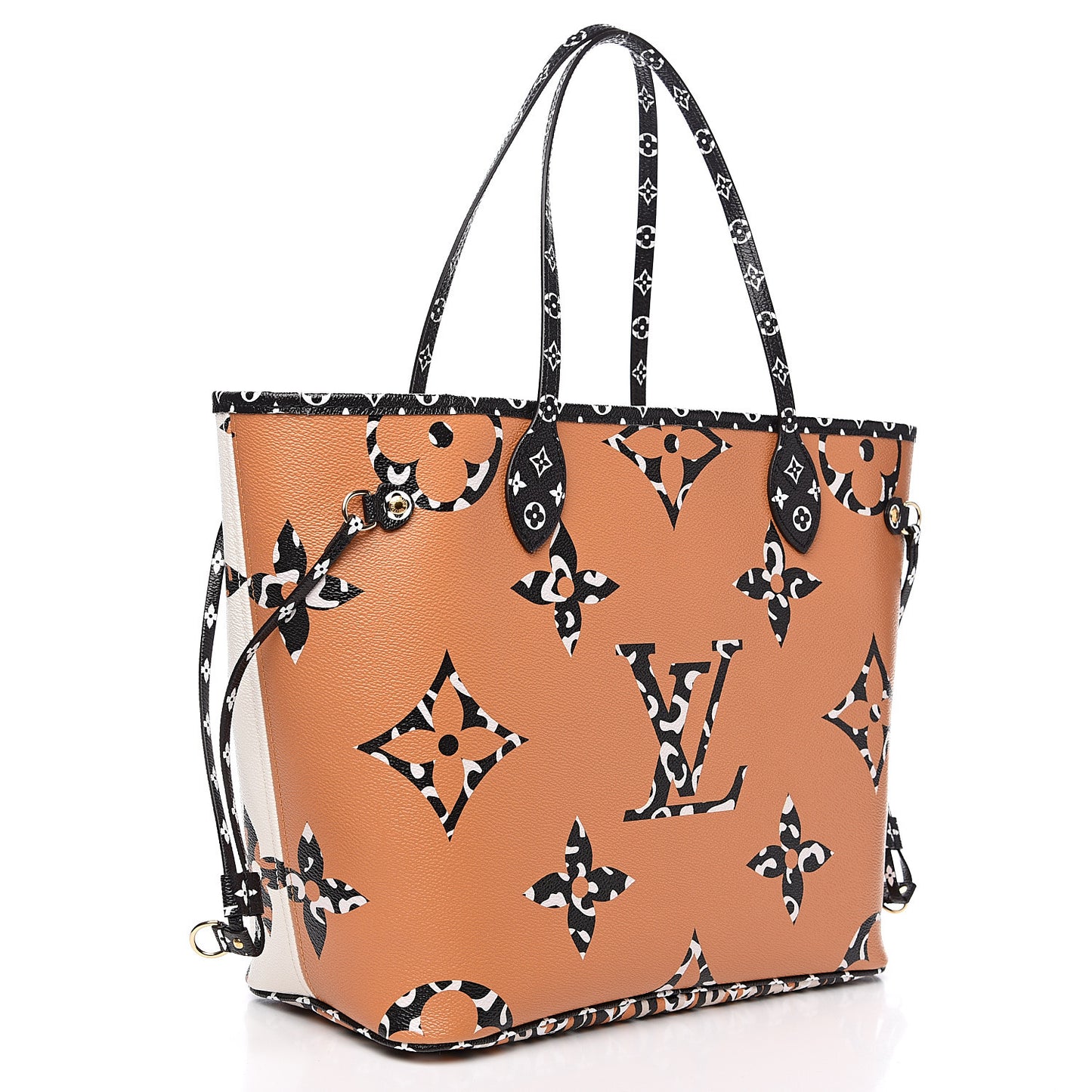 Monogram Giant Jungle Neverfull MM Ivory