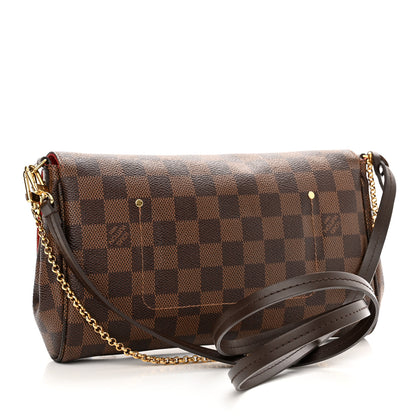 Louis Vuitton Damier Ebene Favorite MM 3 of 9