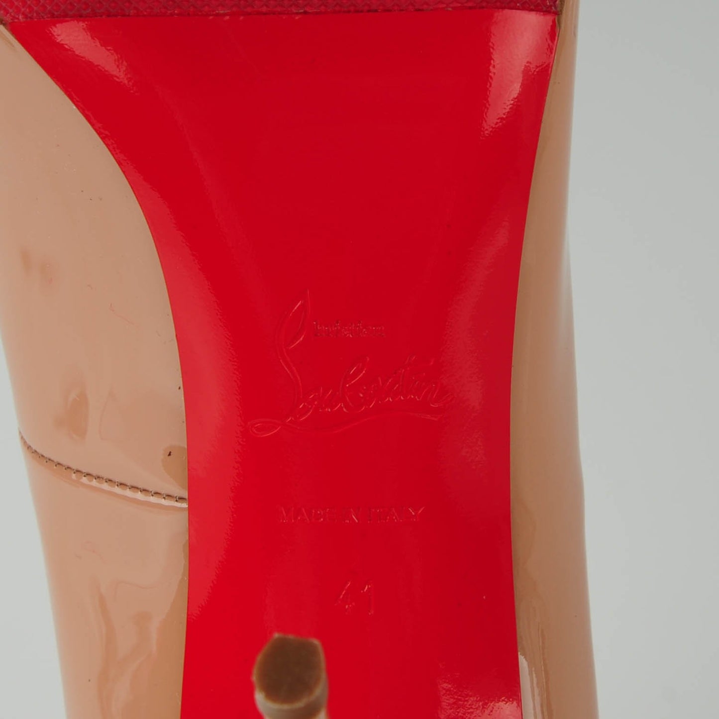 Patent Batignolles 100 Pumps 41 Nude