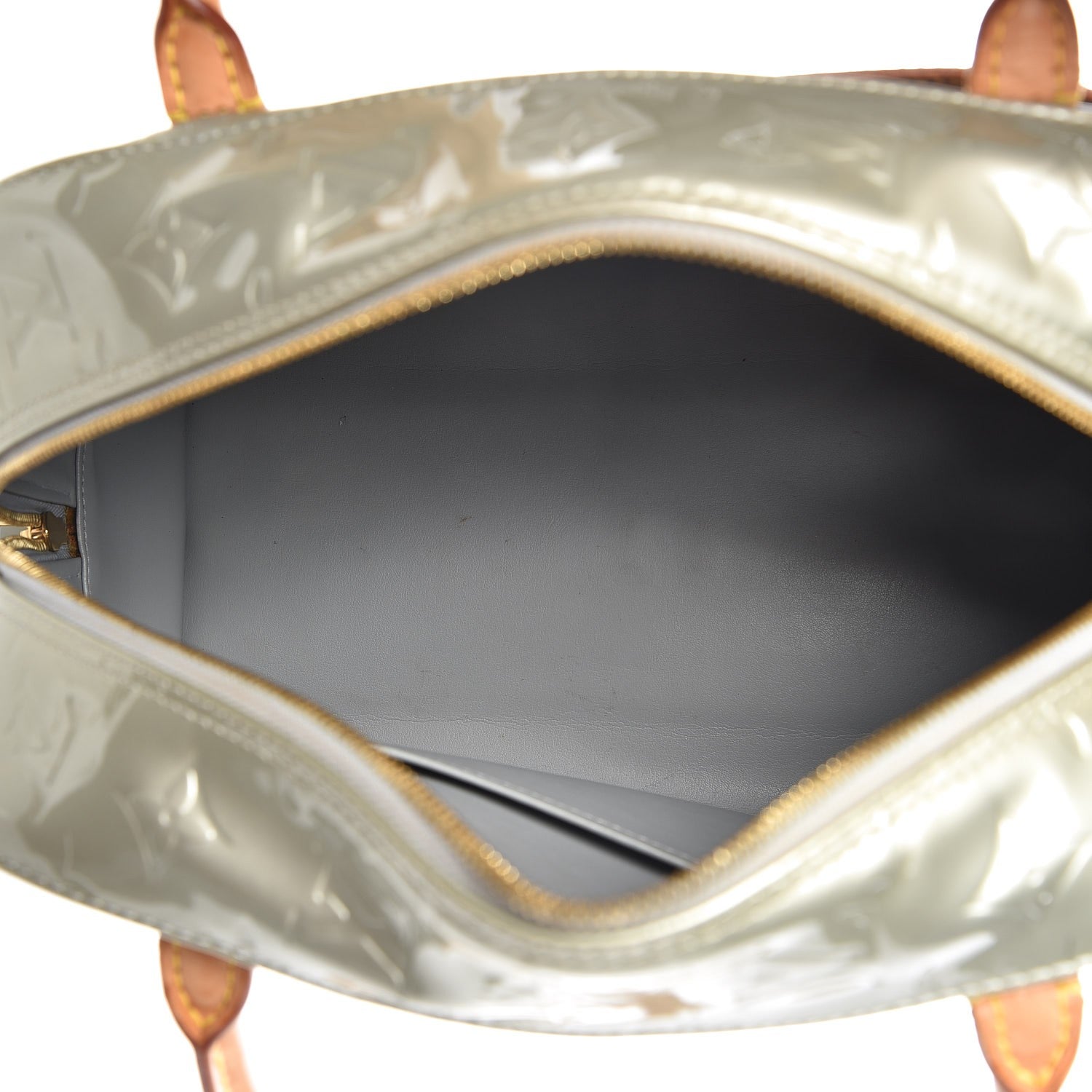 Louis Vuitton Vernis Tompkins Square Silver 4 of 8