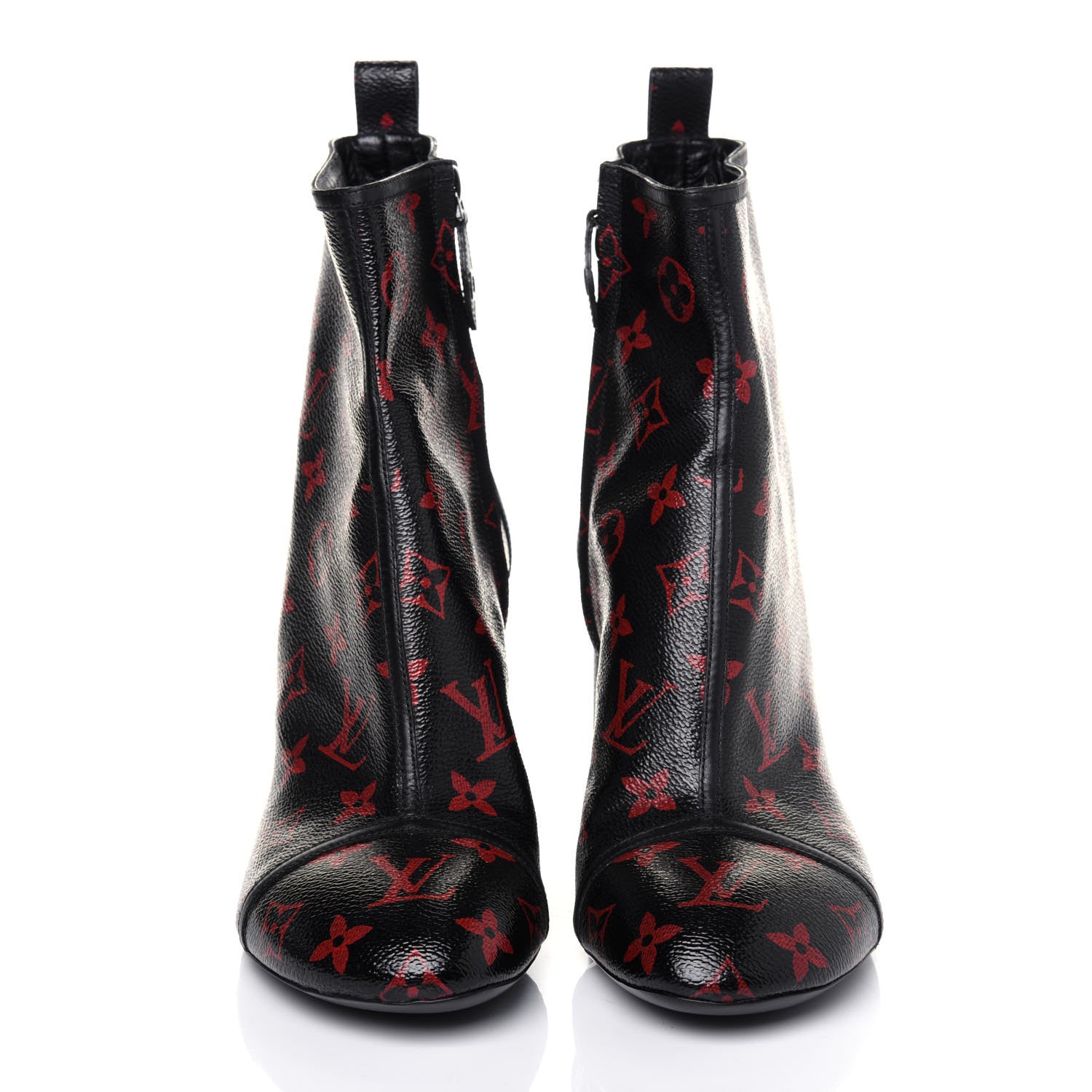 Louis Vuitton Monogram Infrarouge New Revival Boots 40 Black 2 of 13