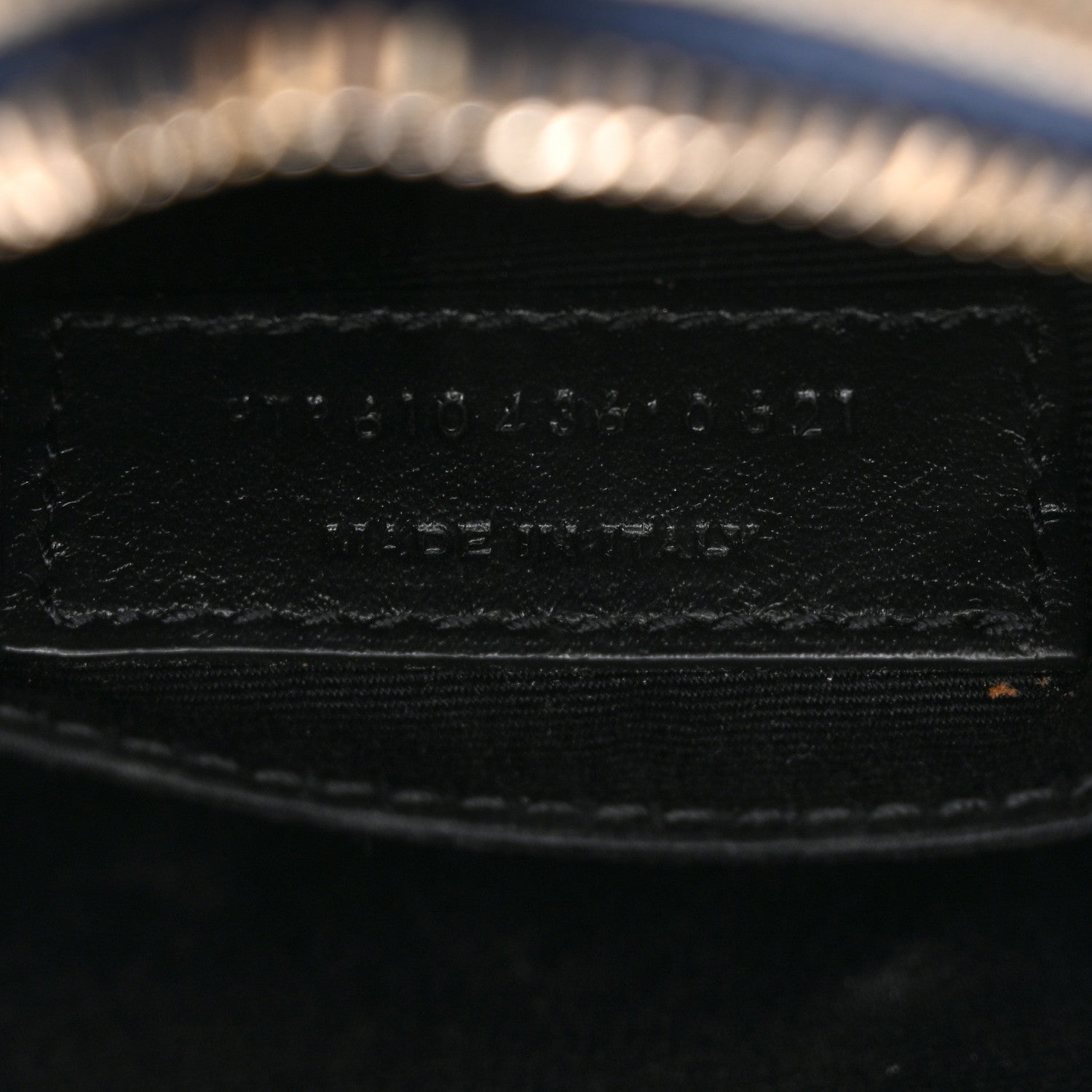 Saint Laurent Denim Quilted Monogram Round Crossbody Bag Rodeo Blue 7 of 13
