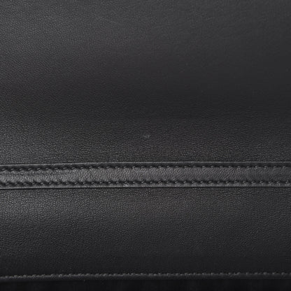 Versace Vitello Palazzo Medusa Evening Clutch Bag Black 9 of 9