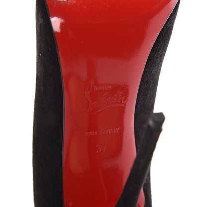 Christian Louboutin Veau Velours So Kate 120 Pumps 37 Black 7 of 12