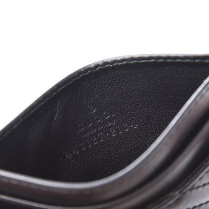 Gucci Calfskin Matelasse GG Marmont Card Holder Black 5 of 8