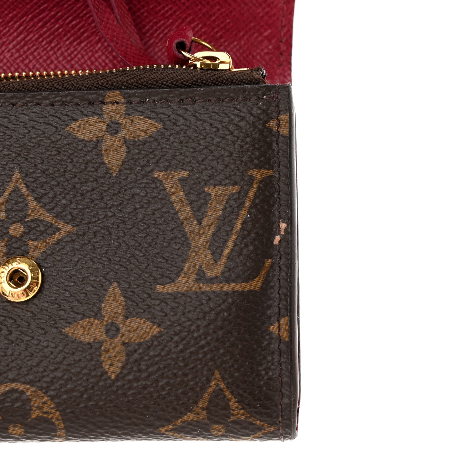 Louis Vuitton Monogram Rosalie Coin Purse Fuchsia 8 of 14