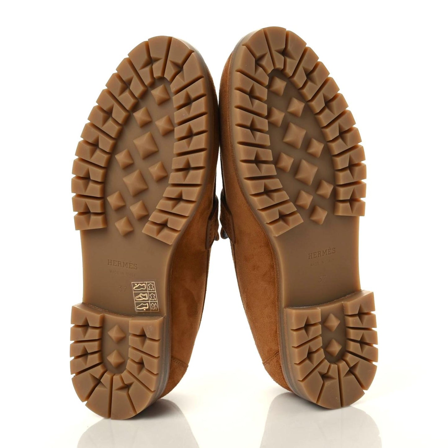 Suede Goatskin Faubourg Loafers 37 Naturel