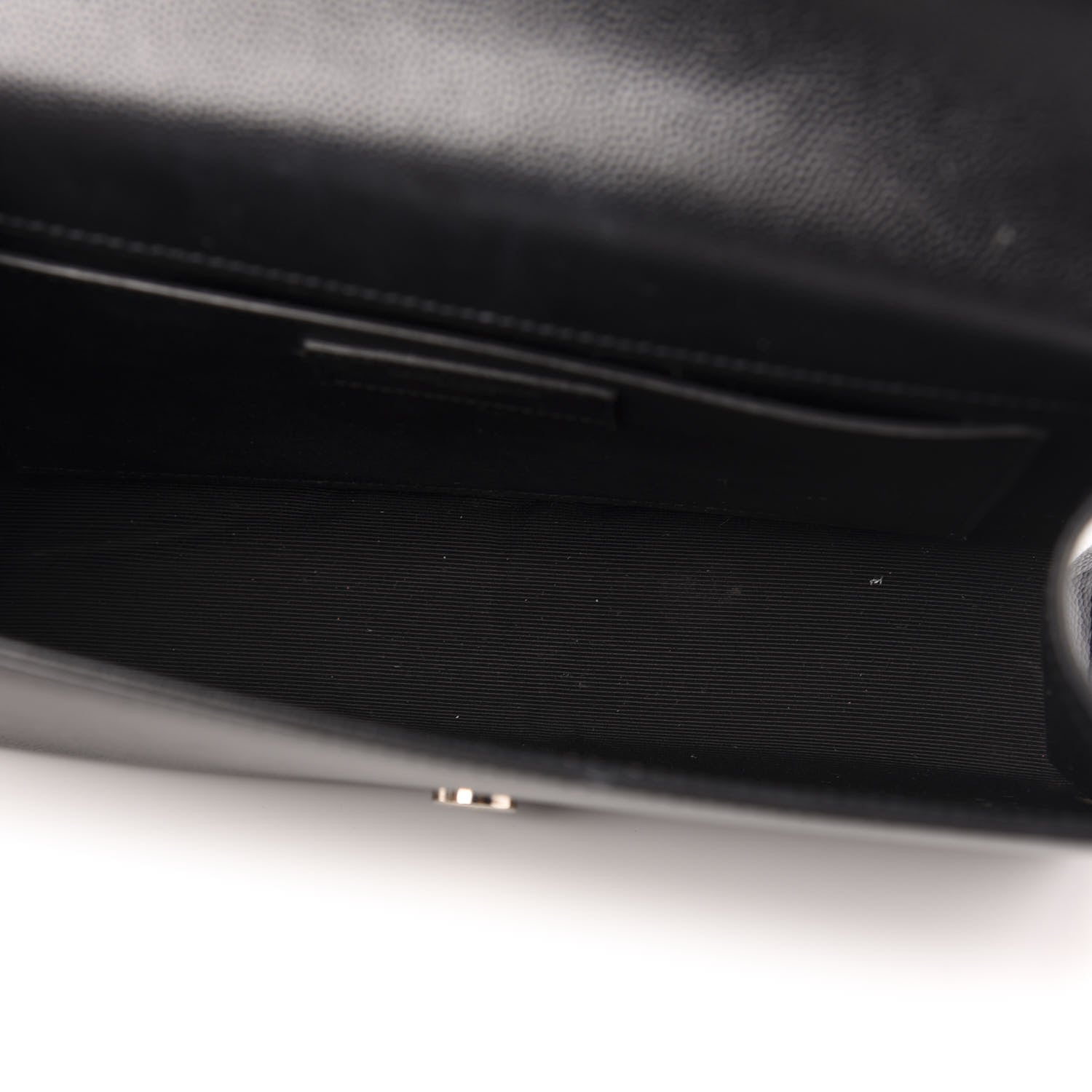 Saint Laurent Grain De Poudre Medium Classic Monogram Kate Satchel Black 5 of 10