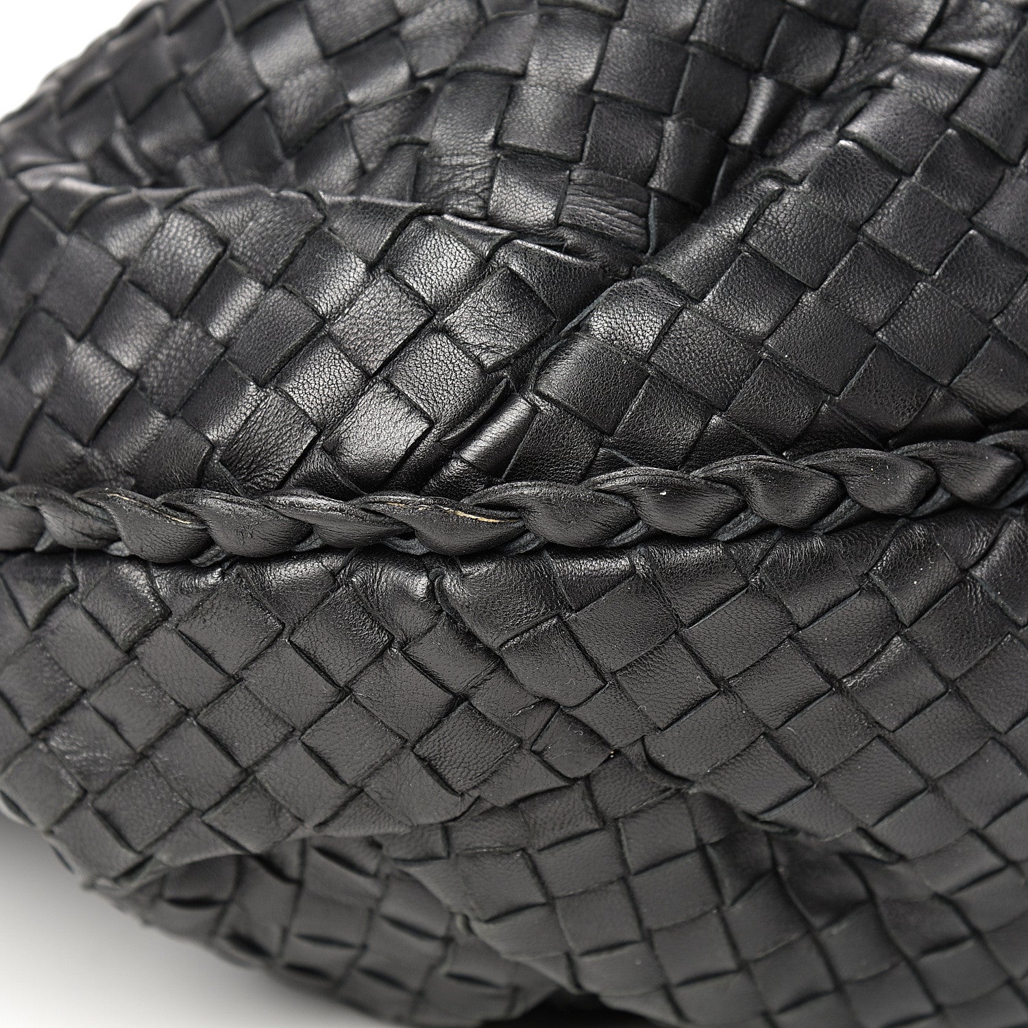 Bottega Veneta Nappa Intrecciato Large Belly Veneta Hobo Black 9 of 15