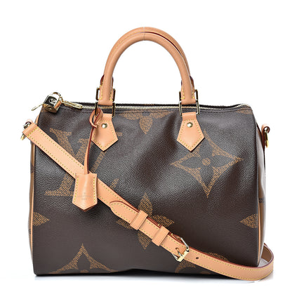 Louis Vuitton Reverse Monogram Giant Speedy Bandouliere 30 1 of 9