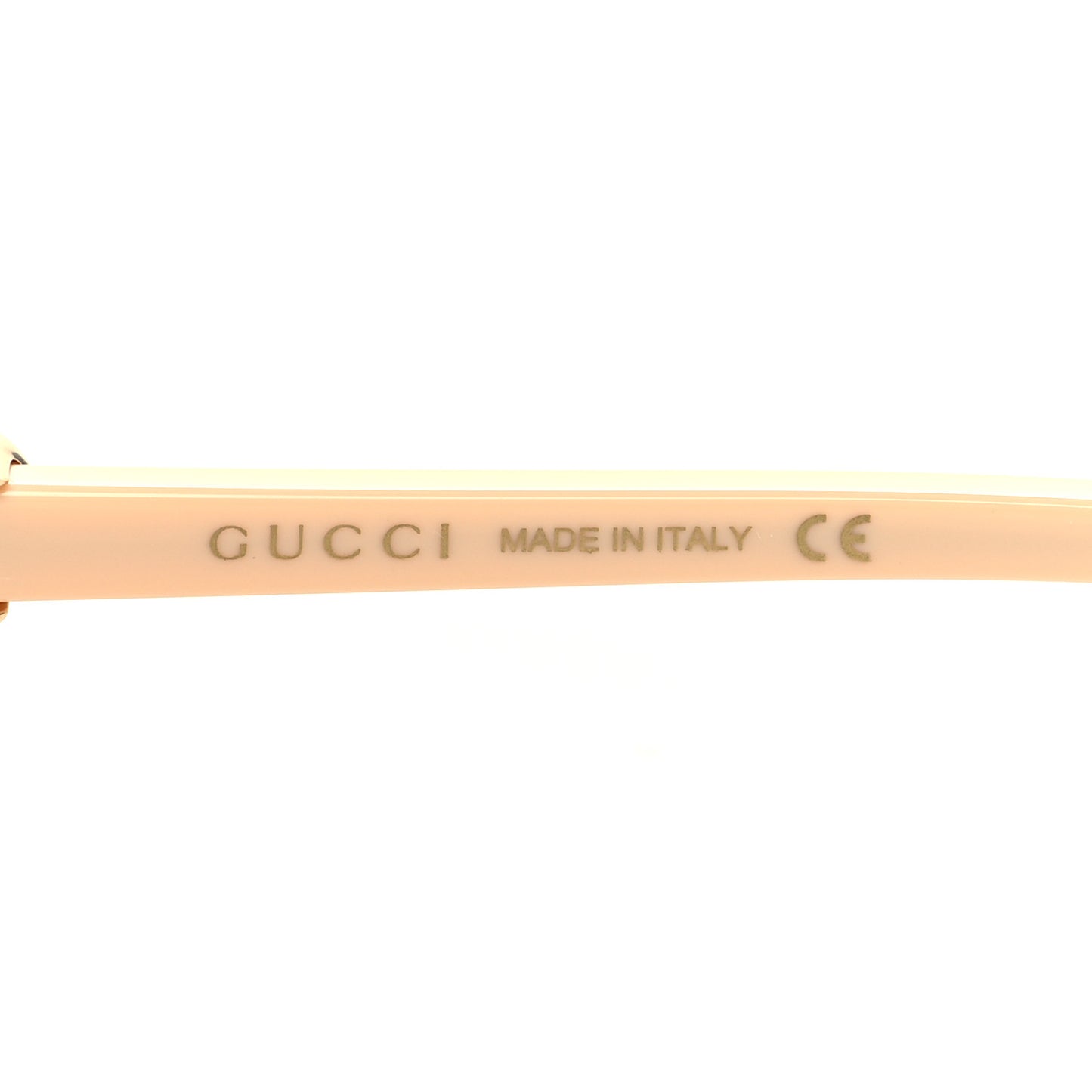 Acetate Oversize Rectangle Frame GG1072SA Sunglasses Shiny Solid Powder Pink Ivory