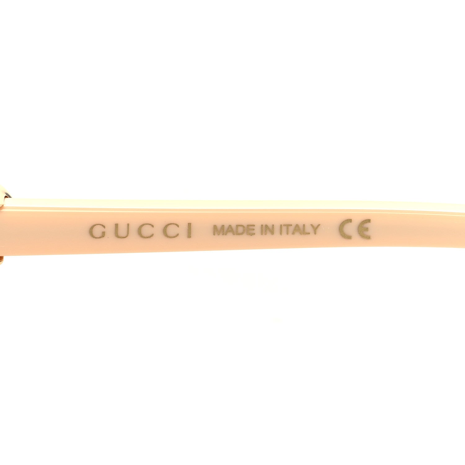 Gucci Acetate Oversize Rectangle Frame GG1072SA Sunglasses Shiny Solid Powder Pink Ivory 5 of 7
