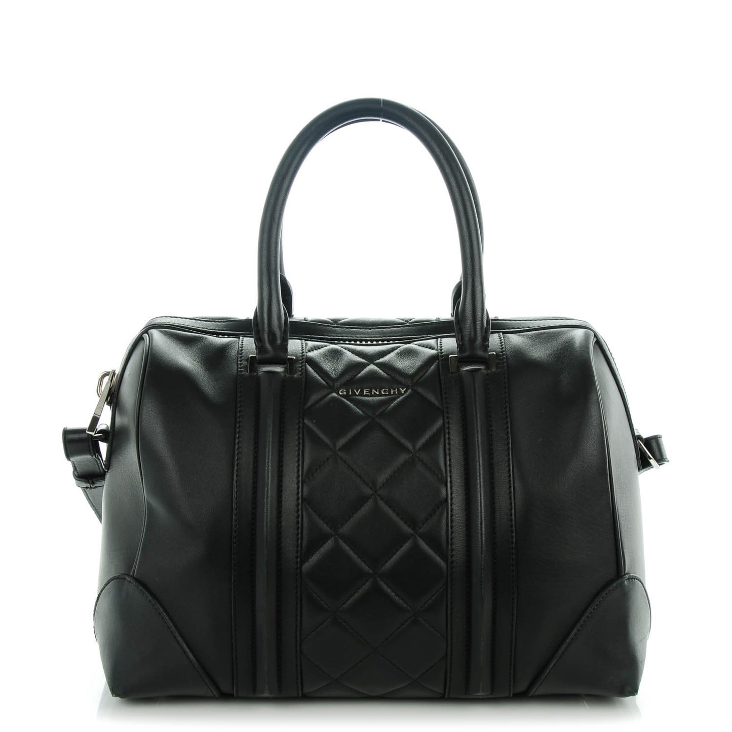 Lambskin Quilted Medium Lucrezia Black