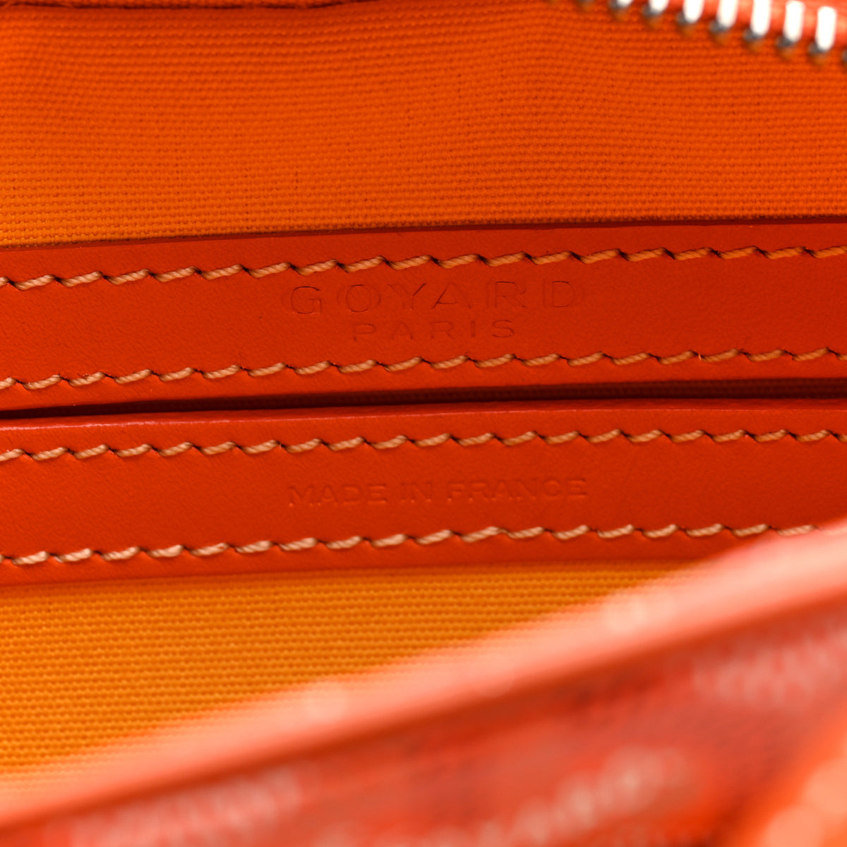Goyard Goyardine Sac Cap Vert Orange 6 of 9