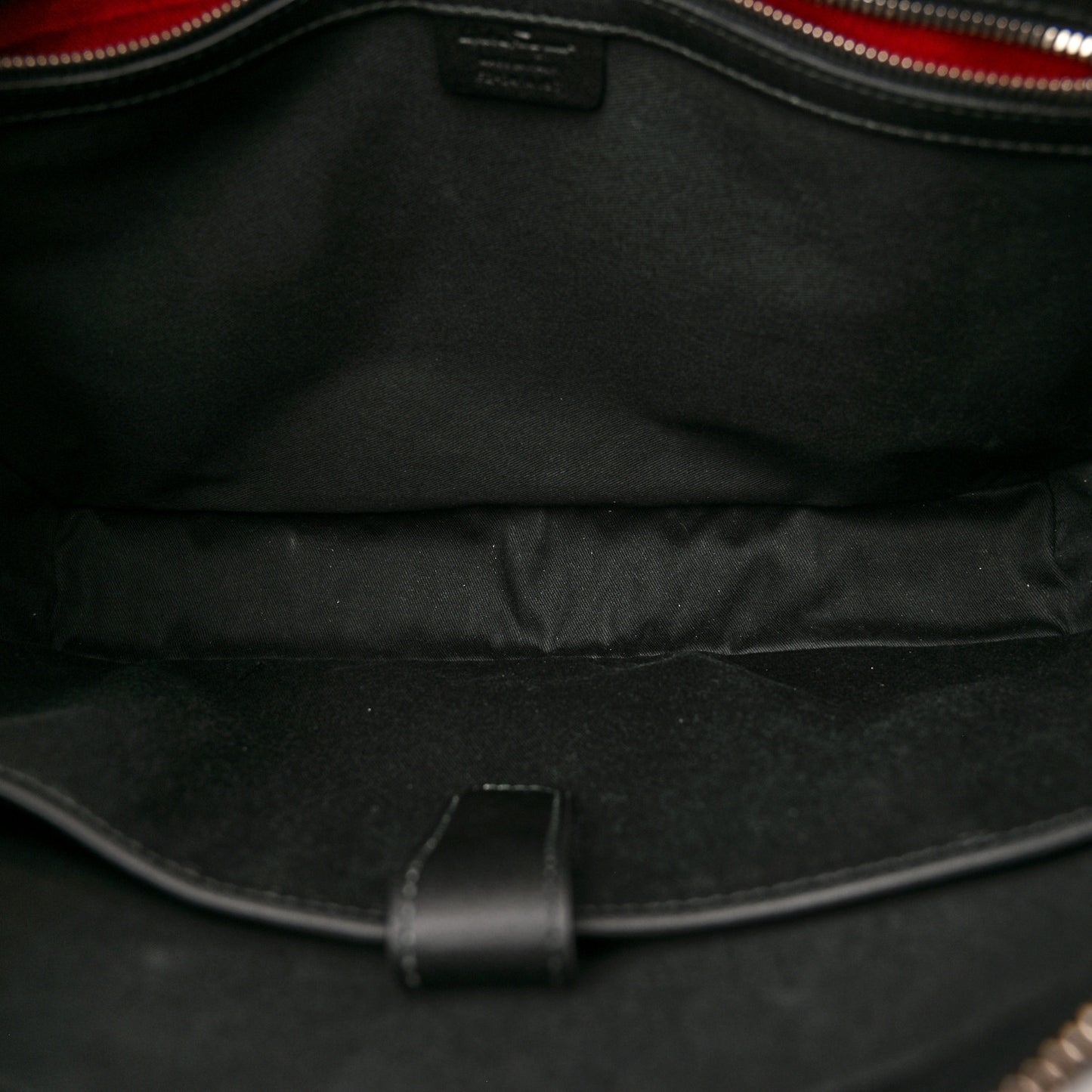 Gancini Monogram Calfskin Briefcase Black Grey
