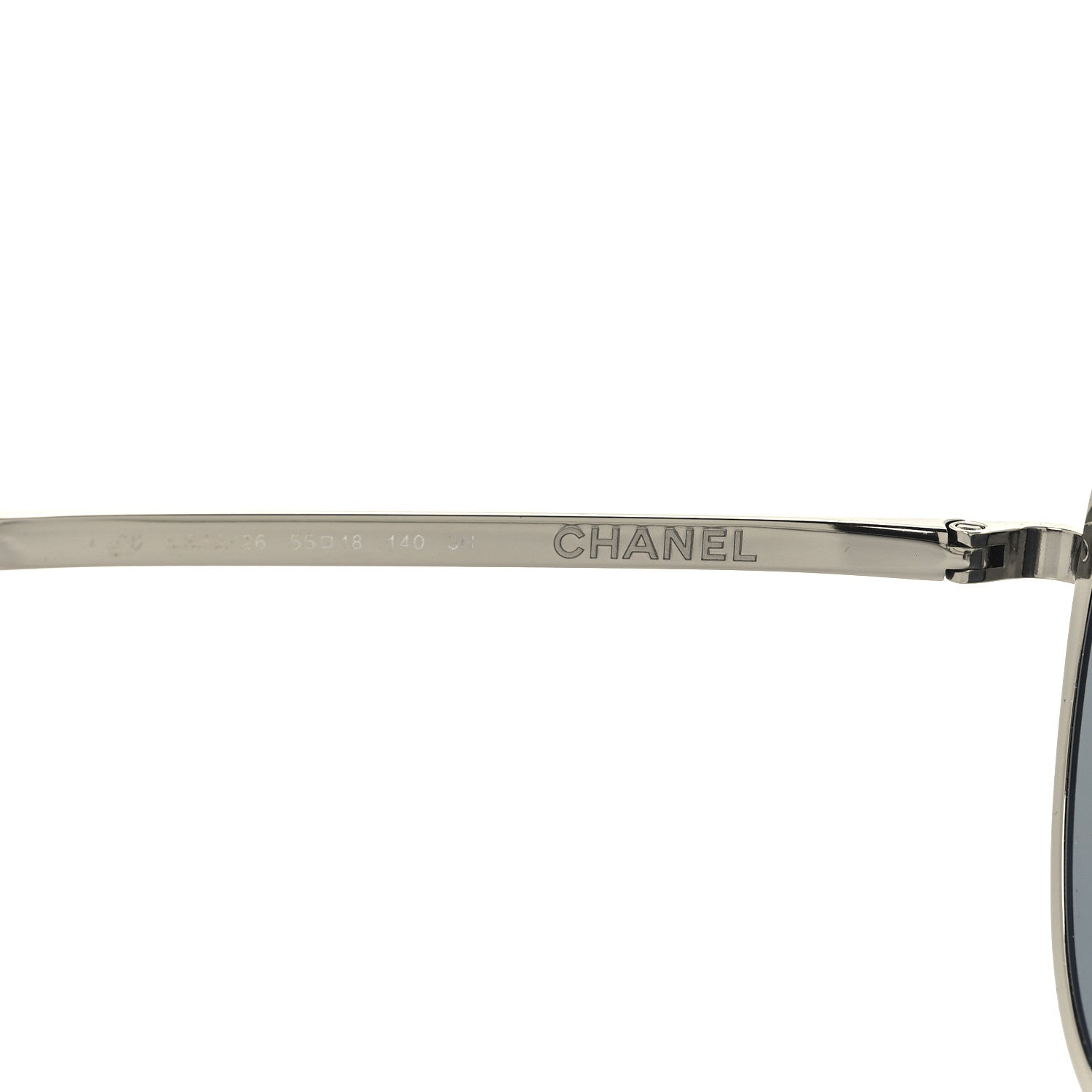 Chanel Round Spring Sunglasses 4206 Silver 1791991 – FASHIONPHILE