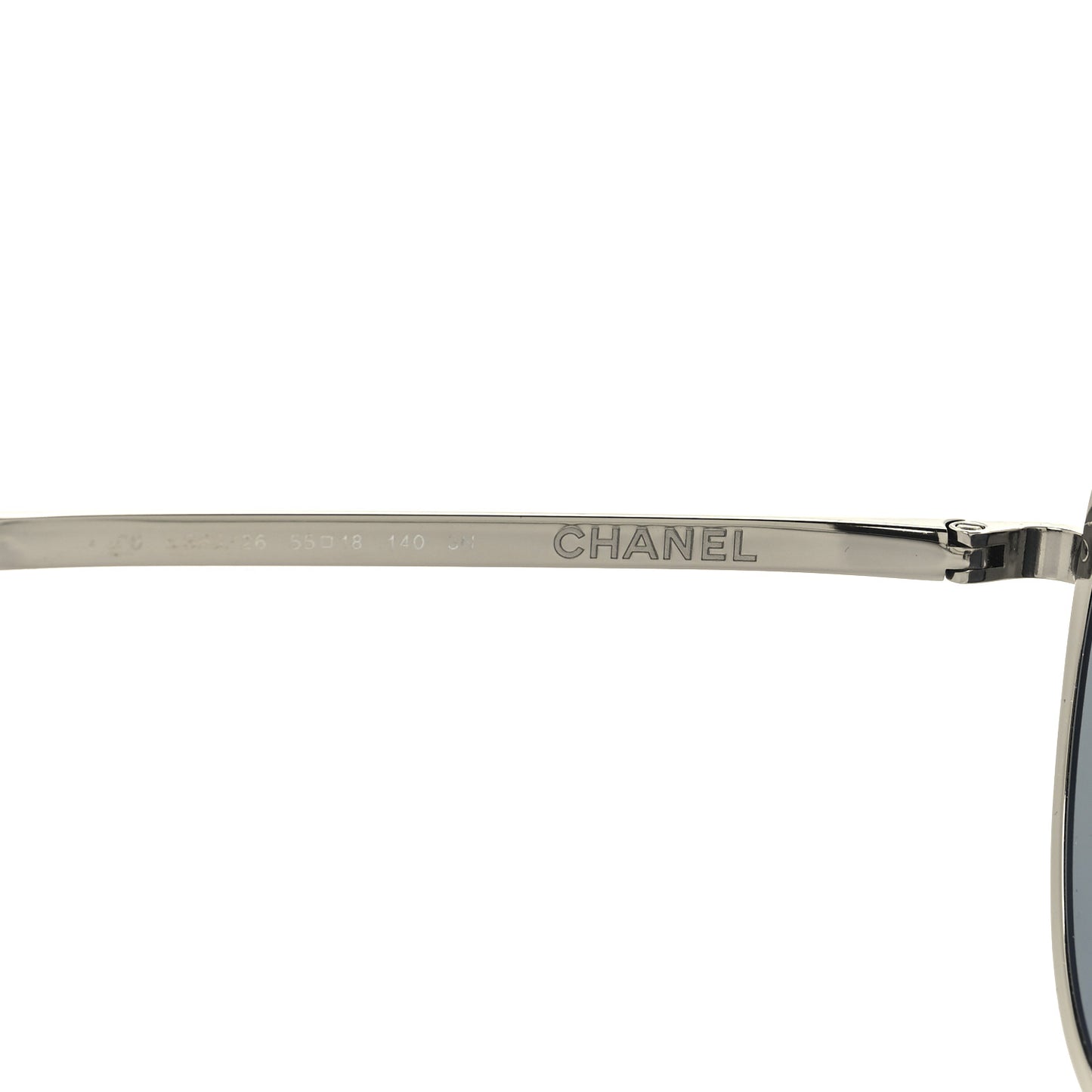 Round Spring Sunglasses 4206 Silver