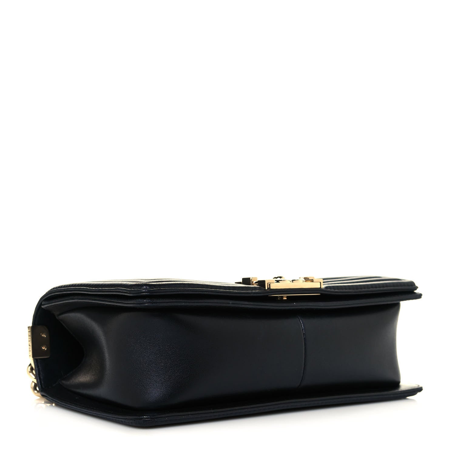 Chanel Lambskin Quilted Medium Boy Flap Black 4 of 15