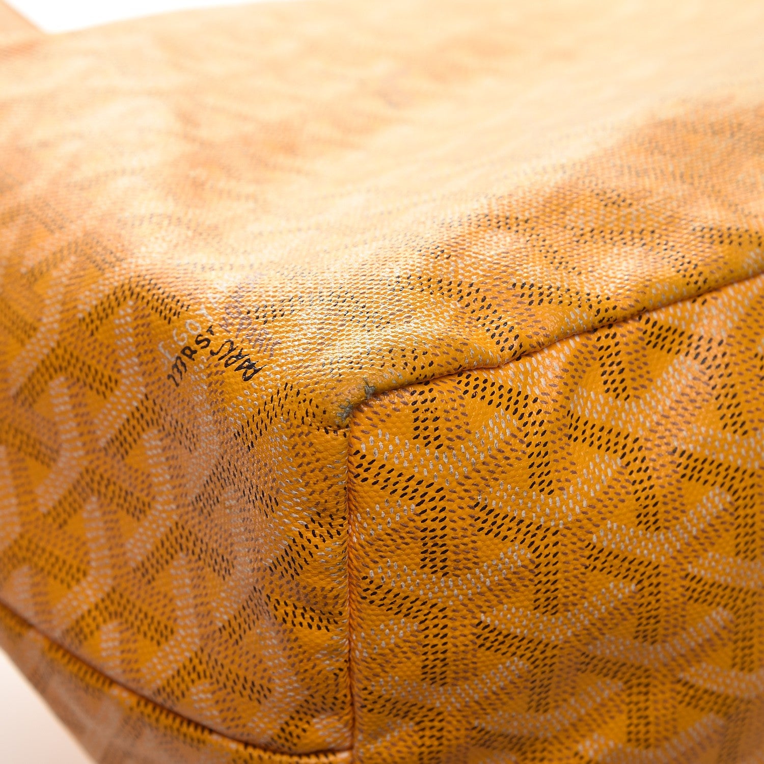 Goyard Goyardine Saint Louis PM Yellow 14 of 17