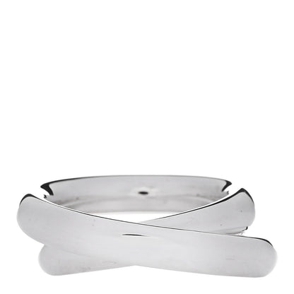 Hermes Sterling Silver MM Vertige Ring 52 6 1 of 5