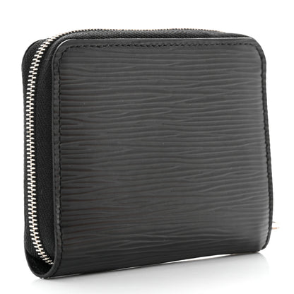 Louis Vuitton Epi Zippy Coin Purse Black 3 of 7