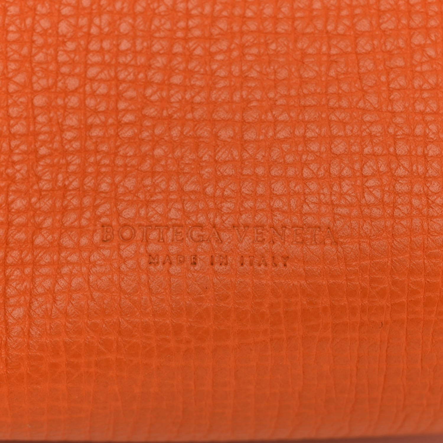 Bottega Veneta Textured Calfskin The Mini Angle Shoulder Bag Light Orange 6 of 10