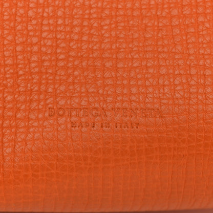Bottega Veneta Textured Calfskin The Mini Angle Shoulder Bag Light Orange 6 of 10