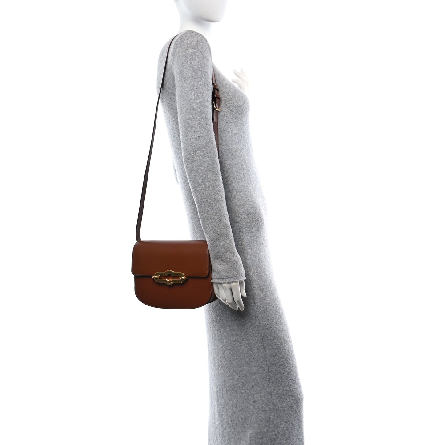 Super Lux Calfskin Pimlico Satchel Bright Oak