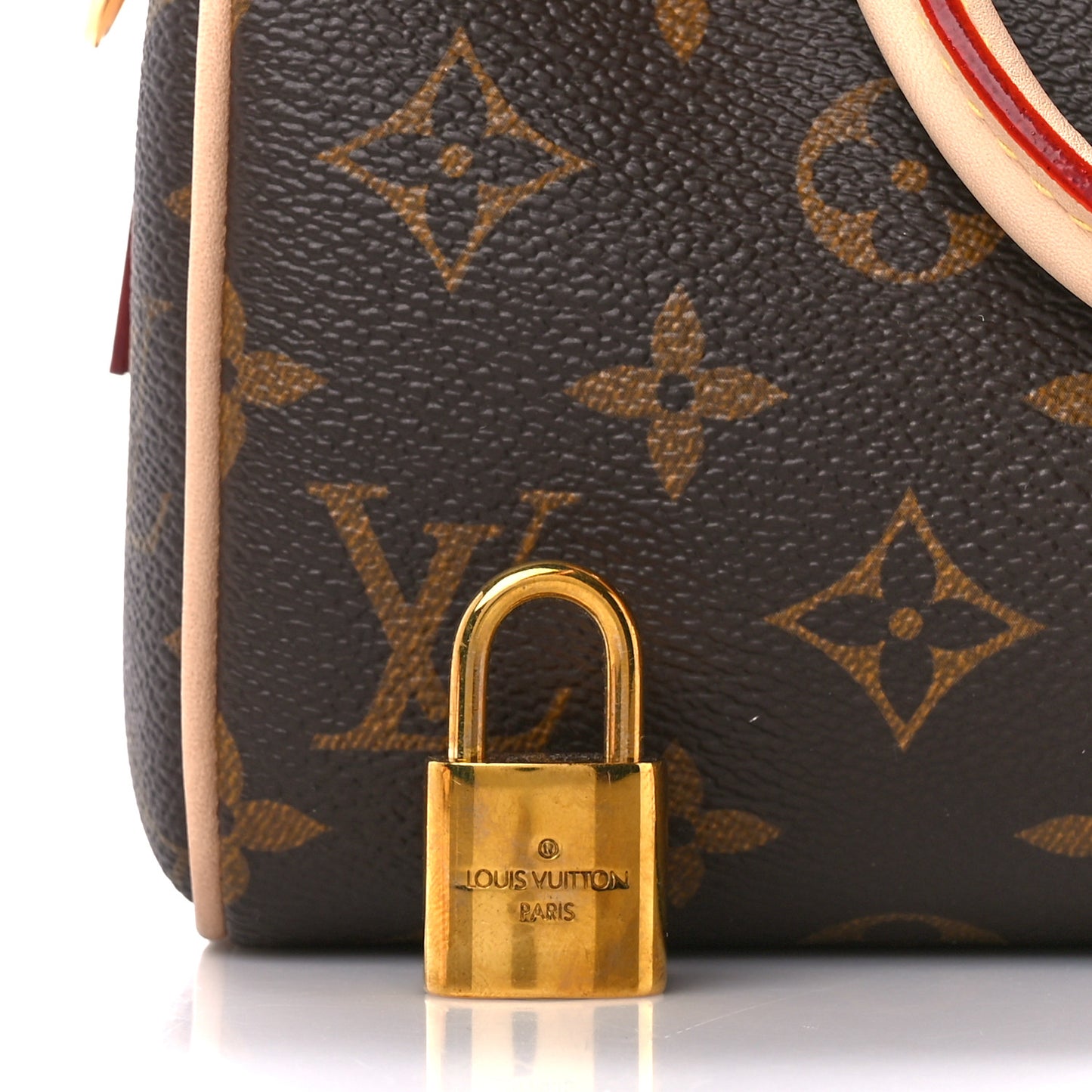 Monogram Speedy Bandouliere 20 Pink Orange