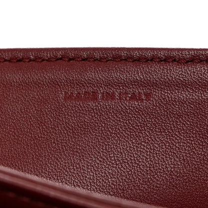 Celine Lizard Medium Triomphe Light Burgundy 8 of 12