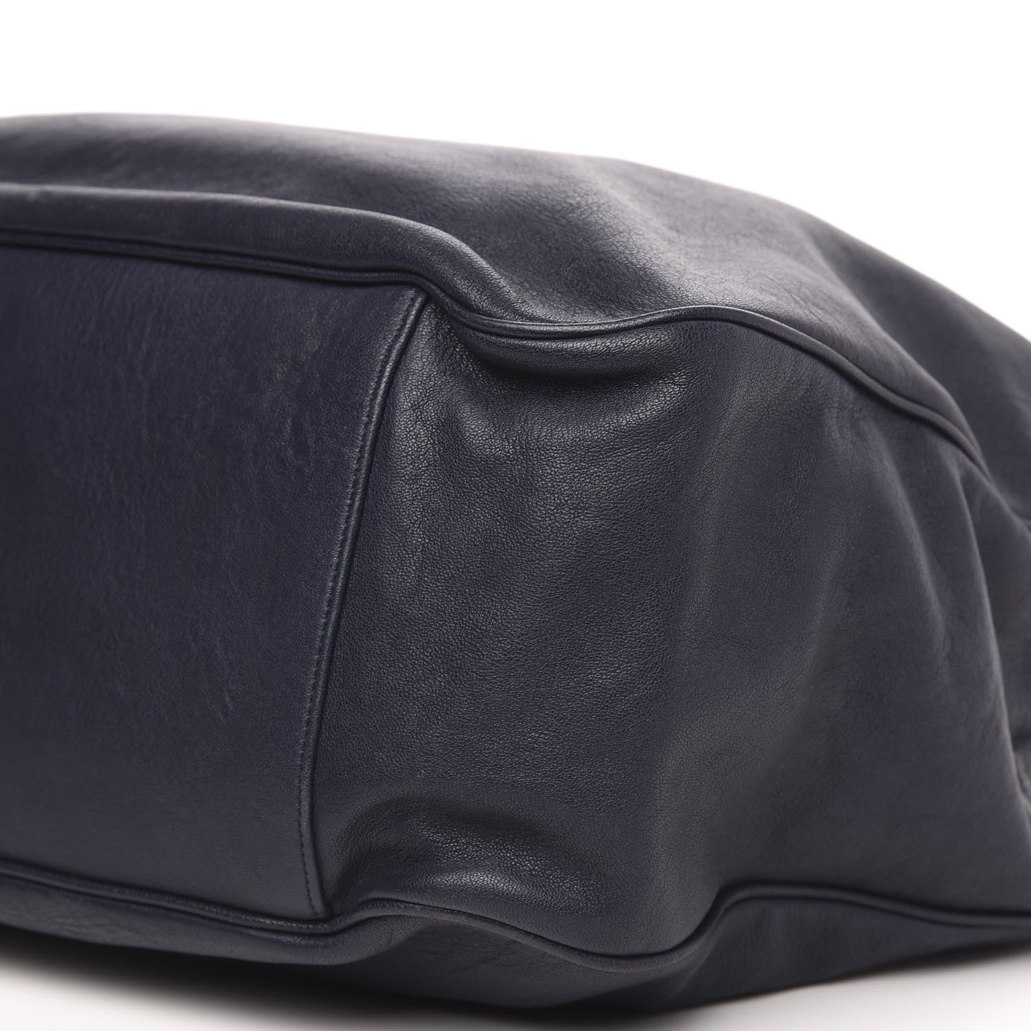 Saint Laurent Goatskin Large Roady Hobo Navy 11 of 13