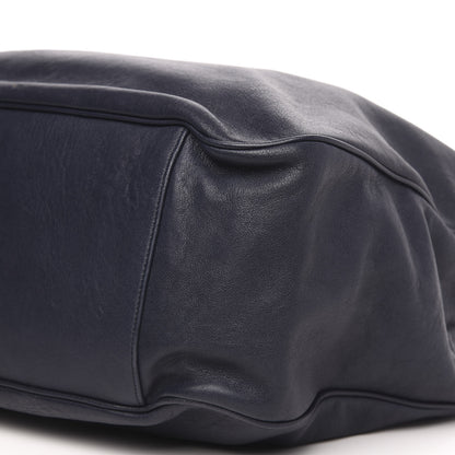 Saint Laurent Goatskin Large Roady Hobo Navy 11 of 13