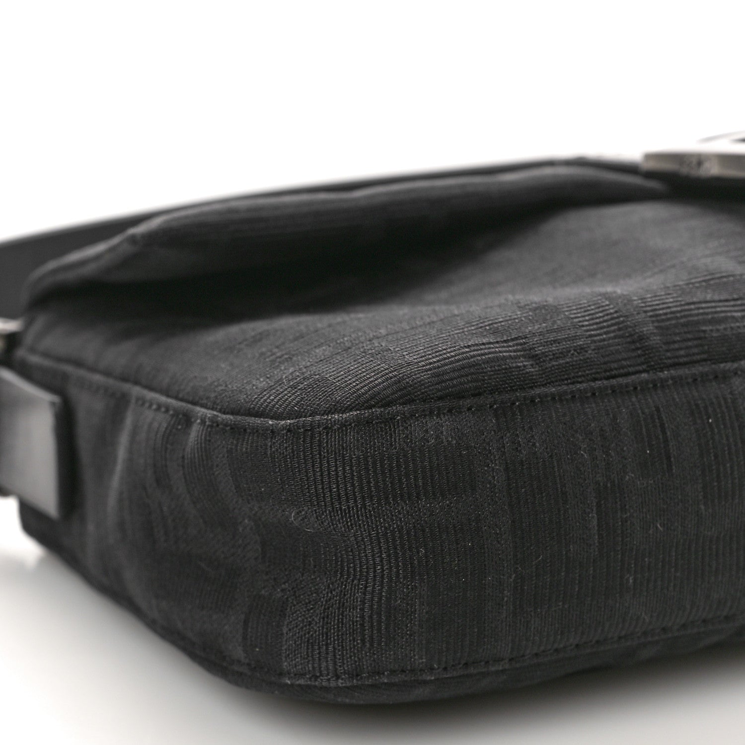 Fendi Nylon Zucca Baguette Black 8 of 10